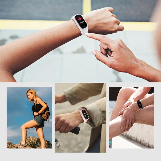 N8 Часы с поддержкой Bluetooth Многофункциональный мониторинг здоровья Сплав цинка 0,96 дюйма Смарт-часы