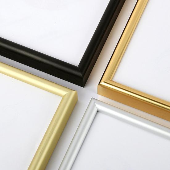 10/12-дюймовая настенная фоторамка из прозрачного оргстекла, держатель для фотографий из алюминиевого сплава