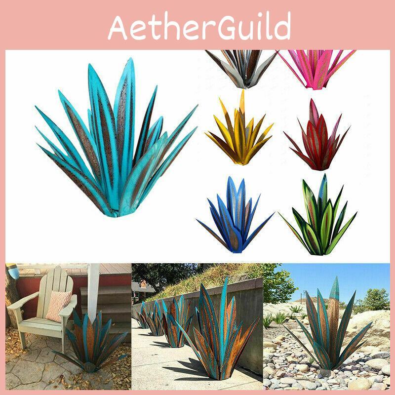 Tequila Rustic Metal Sculpture Diy Agave Plant Decor Garden Yard Home Decor