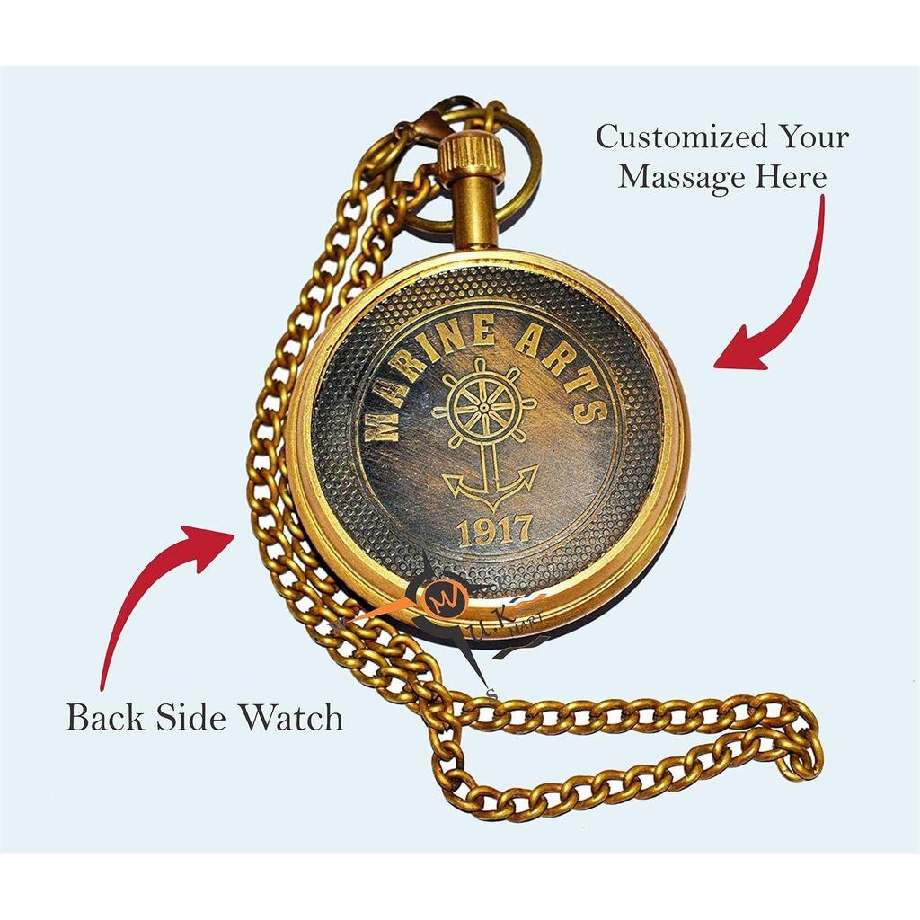 Антикварные карманные часы с кожаным чехлом, винтажный подарок