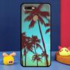 Летний закат на пляже с пальмой Чехол для Oppo A16 A76 A96 A58 A78 A98 A5 A9 A91 A15 A17 A77 A52 A72 A74 A94 A54S A57S