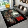 Классический ковер The Walking Dead Рик и Дэрил, ковер в стиле хоррор для ТВ, для спальни, гостиной, дивана, прихожей, домашний декор, детский коврик, нескользящий