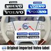 Для Volvo XC60 XC90 XC40 S60 V40 V50 V60 S80 S40 C30 AWD C70 S40 S60 S80 S90 T6 V70 Автомобильные Наклейки на Центральную Часть Руля