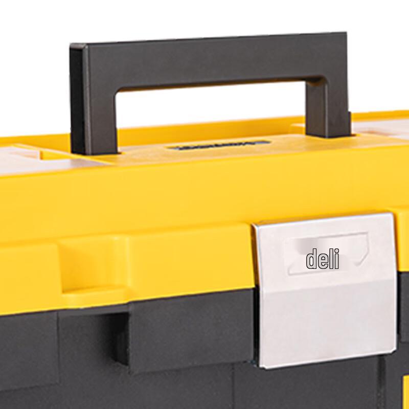 Deli DL-TC240 14-inch Heavy-Duty Plastic Toolbox