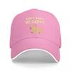 Не волнуйся, будь капибарой Кепи Кепибары Бейсболки Snapback Бейсбольные кепки Дышащие Повседневные Кепки Для улицы Унисекс