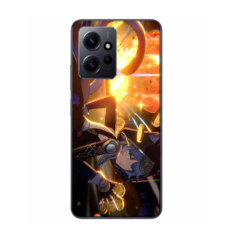 Чехол для телефона Honkai Star Rail Cipher для Redmi 12 13C 12C 15C 9 10 10C Note 13 Pro Plus 14 15 Pro 9T 9C 9A TPU Мягкий чехол Прозрачный Ce
