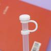 Straw Covers Cap Reusable Silicone Straw Toppers Compatible with Cup Spill Leak Stopper Splash Dust Proof Straws Cover