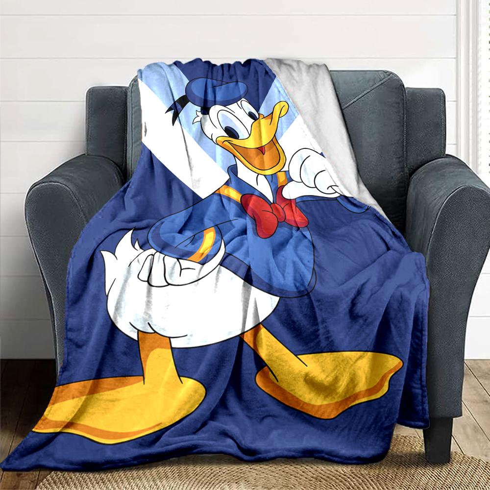 Donald Duck Adventure Blanket Soft Throw Blanket For Home Bedroom Bed Sofa Travel Office Solid Christmas Blanket
