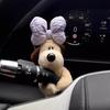 Милая плюшевая кукла-собака Yousheng, украшение для автомобиля в форме собаки, многофункциональная фигурка для указателя поворота автомобиля, украшение в подарок для водителей
