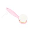 Long Handle Soft Manual Face Cleaning Brush Facial Care Massager Brush Pink