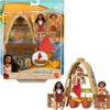 Mattel Disney Moana Moana 2 Toy Moana Workshop Playset с 2 маленькими плавающими игрушками Heihei и 5 аксессуарами, а также куклами Lotto, фигуркой, лодкой,