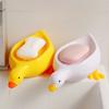 1pc Cute Little Yellow Duck Soap Box, No Water Accumulation In The Bathroom Sink Soap Box, Little Duck.