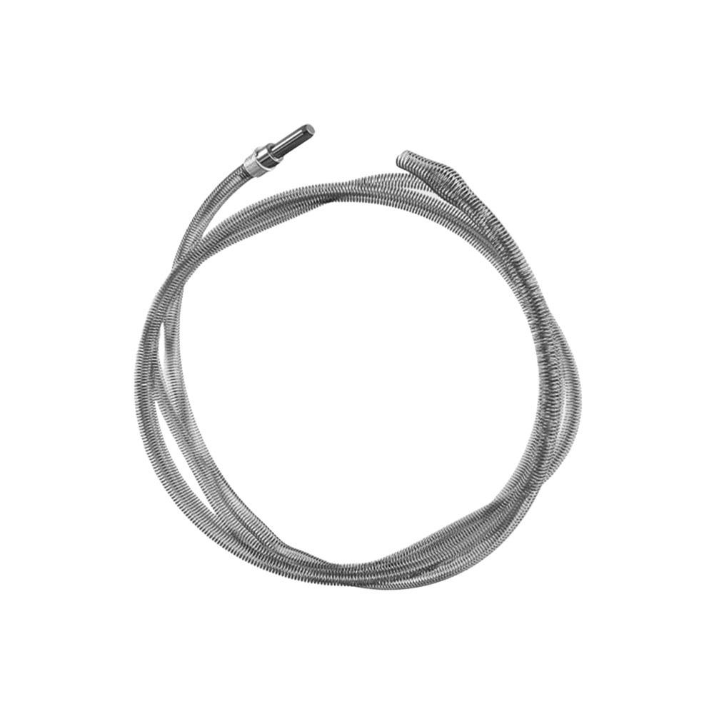 1-5м Электрическая дрель Пружина для прочистки канализации Утолщенный очиститель раковины для кухни, ванной комнаты, сантехники