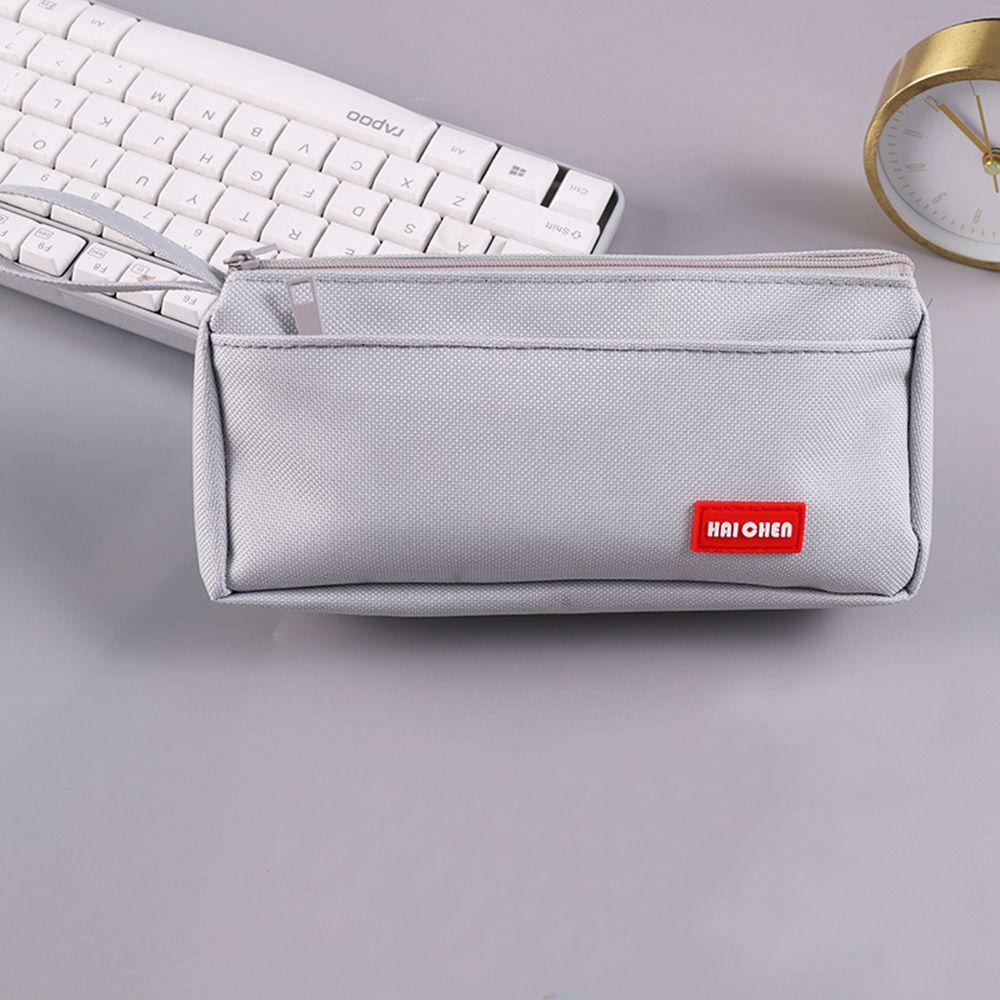 Multi Functional Waterproof Large Capacity Wiping Pen Bag Pencil Case Storage Bag Stationery Bag