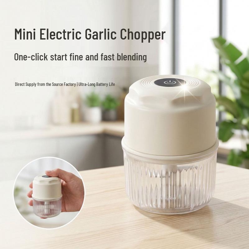 Automatic Mini Wireless Garlic Chopper & Food Processor