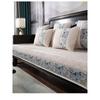 Living Solid Wood Sofa Cushion Four Seasons Universal New Chinese Style Cushion Autumn and Winter Thickening Non-Slip High-End Rosewood Sofa