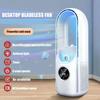 1 шт. Безлопастной вентилятор с распылителем тумана, летний домашний настольный USB-вентилятор охлаждения, увлажняющий прохладный бриз, кондиционер, вентилятор