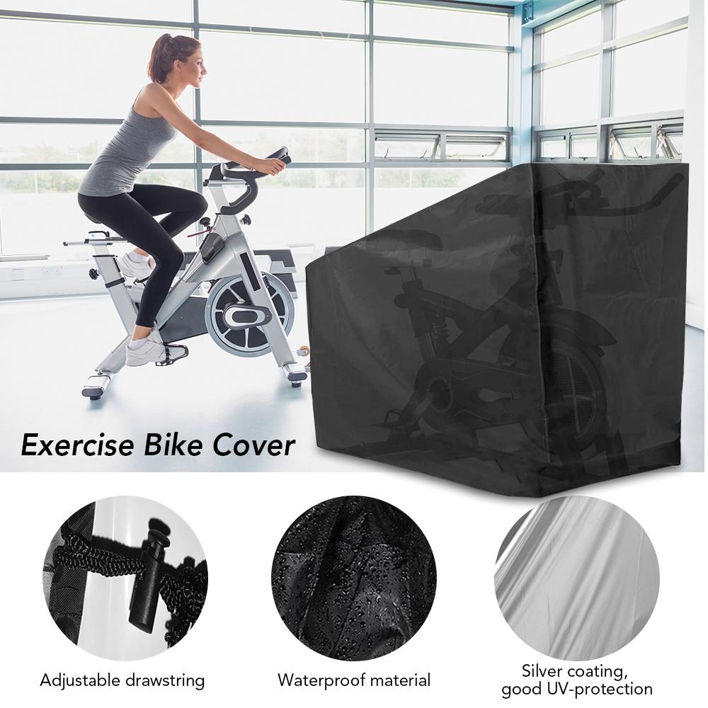 Exercise Bike Cover Folding Cycle Protective Cover Dustproof Waterproof Cover Perfect for Indoor or Outdoor Use