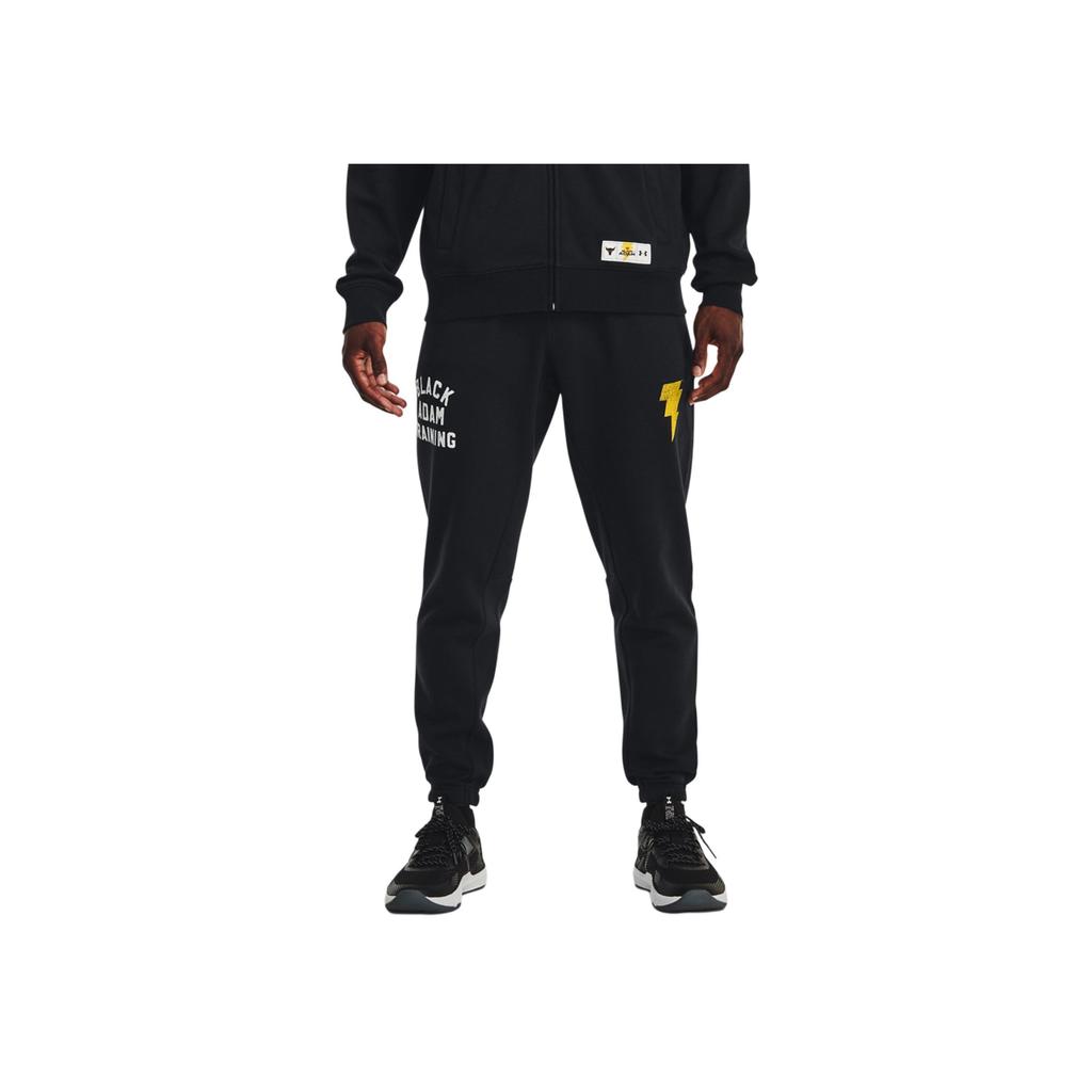 Under Armour Брюки Project Rock Drawstring Casual Мужские Брюки Черные 1377750-001