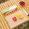 300CM/Roll Outdoor Disposable Cutting Board Mat with Two-Way Slider Cutter Camping BBQ Picnic Anti-Slip Meat Vegetables Cutting Pad