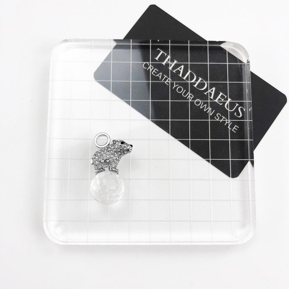 Pendant Polar Bear , Winter New Fashion Glam 925 Sterling Silver Jewelry Europe Style Animal Cute Gift For Soul Woman