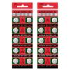 Pack of 10pcs/20pcs LR1130 Batteries Button Cell Battery for Long Terms Power for Watches and Key Fob Power Supplies