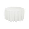 Круглая пластиковая обычная скатерть