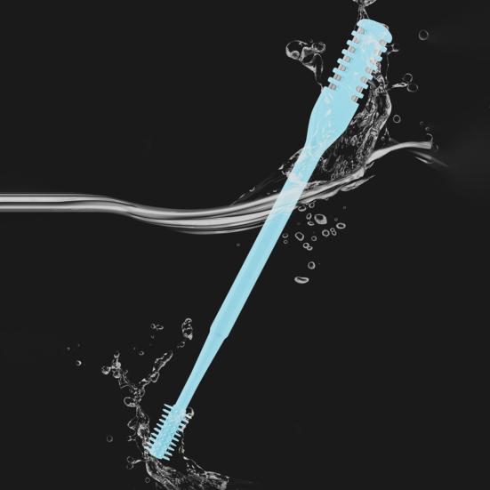 1/2/3/5/12/24Pcs Double-Head Nose Hair Trimmer Sharp Blade 360 Degree Rotating Nasal Hair Cutter Remover Men Women Manual Nose Hair Trimming Tools