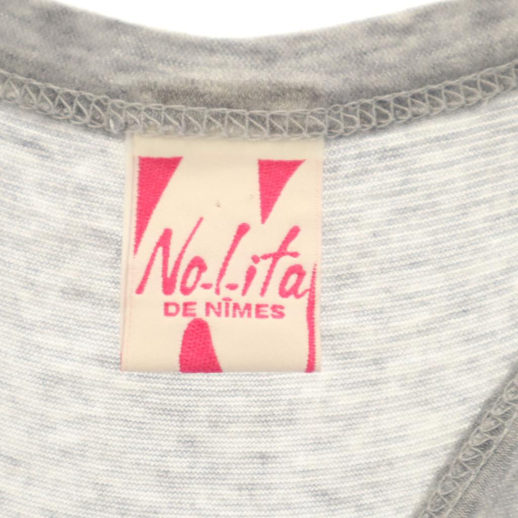 NOLITA сделано в Италии Без рукавов Длинное платье 40 серый Женский Б/у