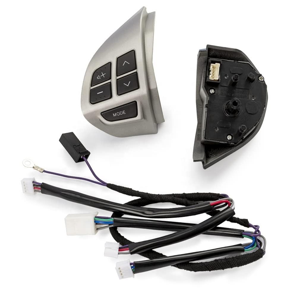 Steering Wheel Switch Buttons Silver For Mitsubishi Outlander ASX Laner