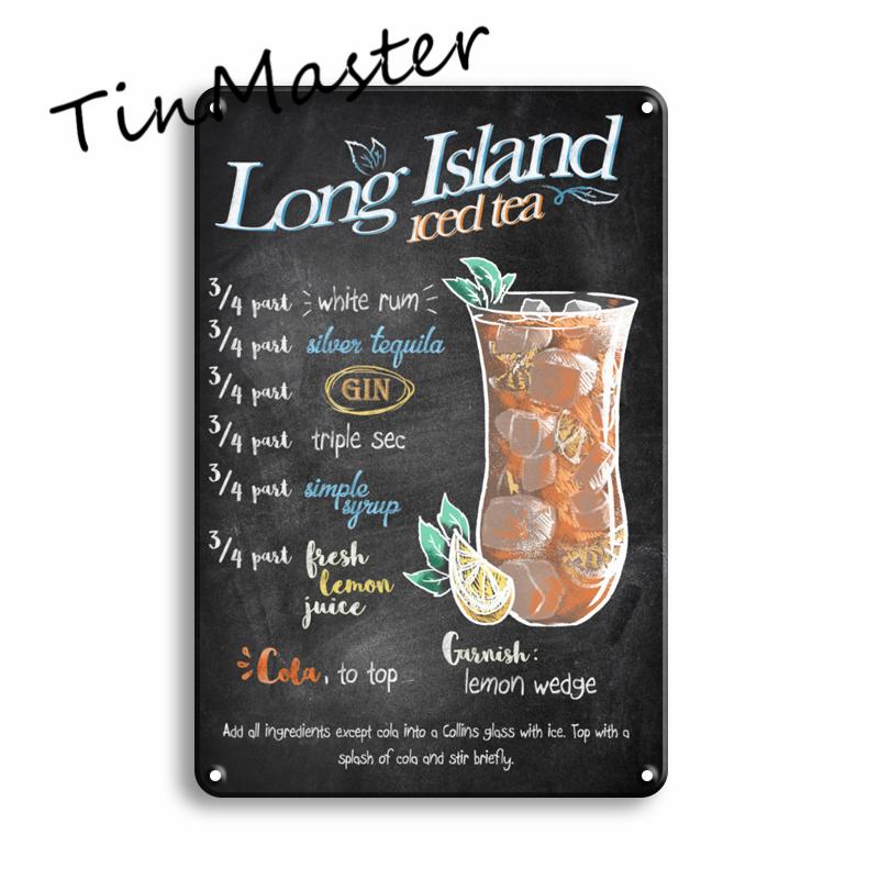 Martini Mojito Cocktail Poster Metal Tin Sign Vintage Restaurant Kitchen Irish Pub Bar Man Cave Decoration Art Wall Stickers