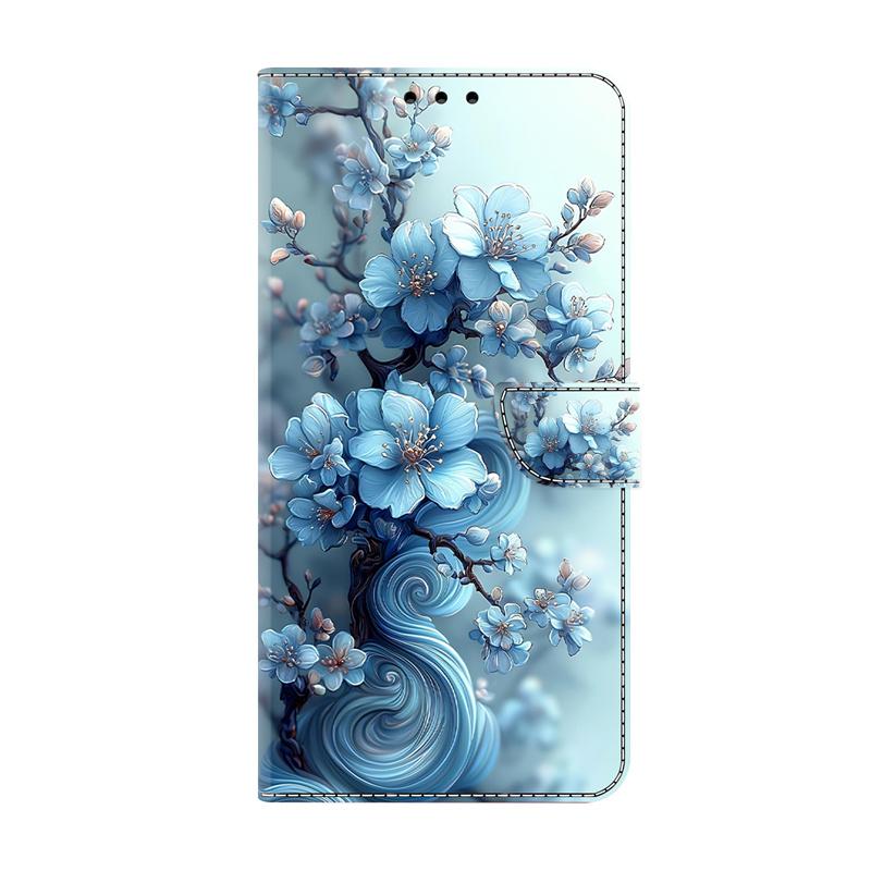 Чехол-краска для кошек для Samsung Galaxy A37 A57 A17 A07 A56 A36 A26 A16 A06 A55 A35 A25 A15 A54 A34 A14 Чехол-кошелек для телефона Чехол для телефона