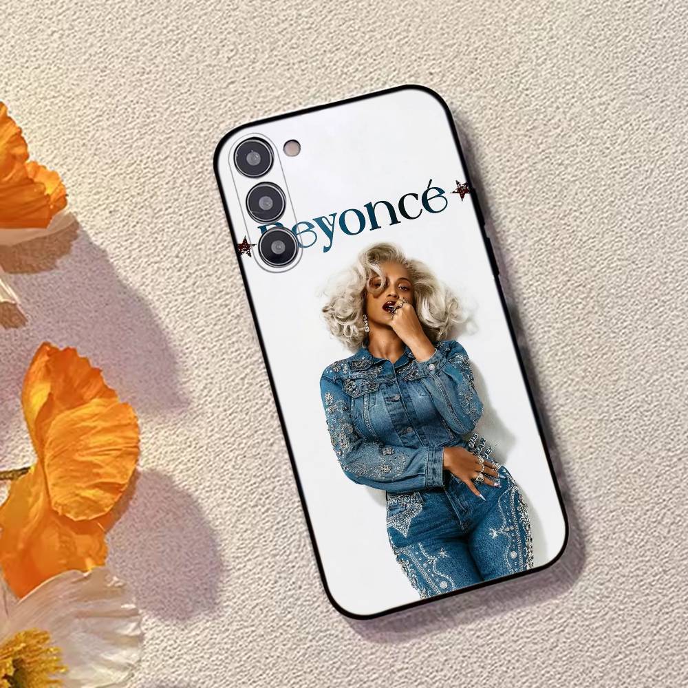 Singer B-Beyonce Phone Case For Samsung Galaxy A73,A72,A71,A70,A53,A52,A51,Soft Silicone Black Cover
