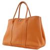 HERMES Garden party 36 PM Tote Bag Orange Negonda Women Used