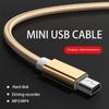 Двухголовочный цифровой фотокамерный зарядник Мини-USB-шнур Быстрый кабель для зарядки данных Мини-USB на USB-зарядное устройство Кабель для зарядки камеры