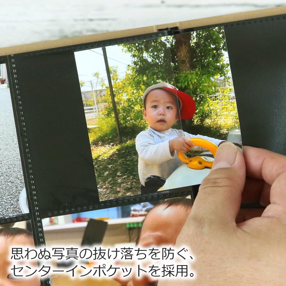 Large Black Mount for Craft Pocket Holds 168 12 Pockets Per Spread Capacity Photos, Album, Photos,