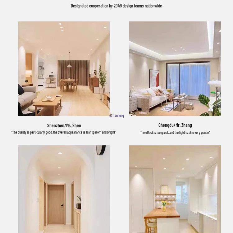 Deep Cup Anti-Glare Recessed Downlight, 75W, Full Spectrum, CRI 98 - Ideal for Living Room, Aisle, Balcony, and Entrance Lighting