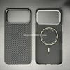 Настоящее арамидное углеродное волокно для iPhone 17 Air 16 pro max 15pro Ультратонкий магнитный чехол Защита от падения Металлическая защита объектива Жесткая крышка