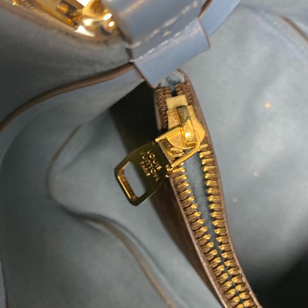 Louis Vuitton M43569 Сумка-ведро Monogram Neonoe Наплечная сумка Коричневый x синий