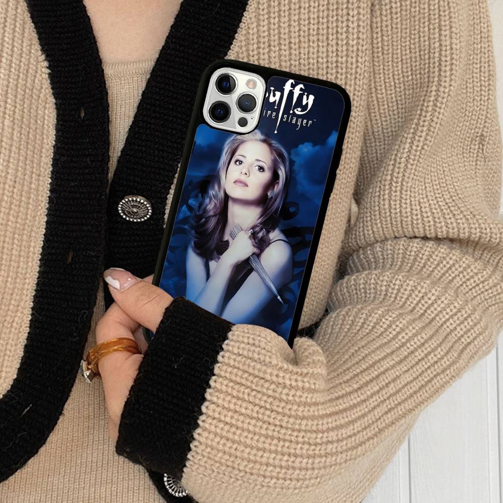 B-Buffy The Vampire Slayer Phone Case For IPhone 17 16 15 14 13 12 11 Pro Max Plus MiNi 17Air PC+TPU Armor Cover
