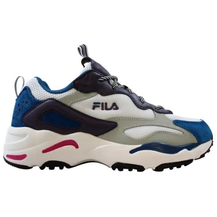 FILA Ray Tracer Low top Casual Shoes Women's White Blue 5RM00532-148