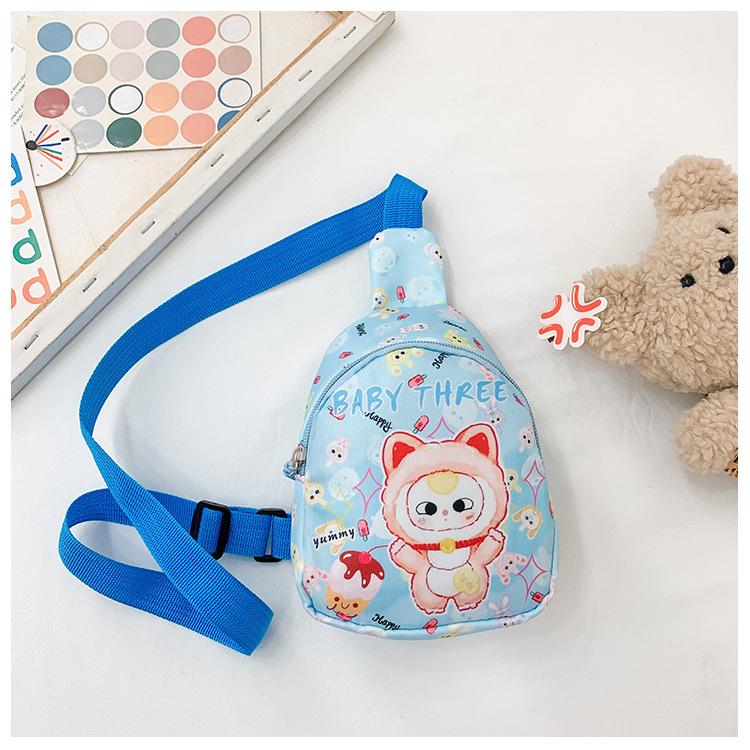 School Bag New Children's Boys and Girls Cute Cartoon Change Mini Bag Casual Versatile Messenger Backpack