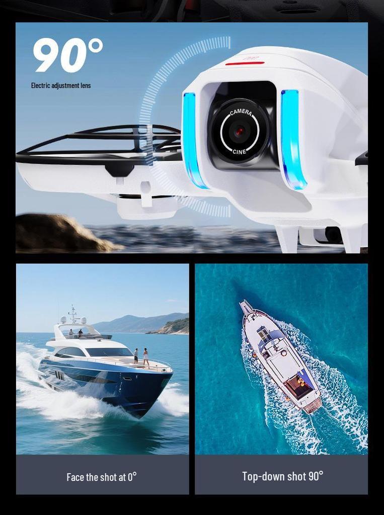 AE21 Brushless Remote Control Drone with 4.3" Screen & Obstacle Avoidance