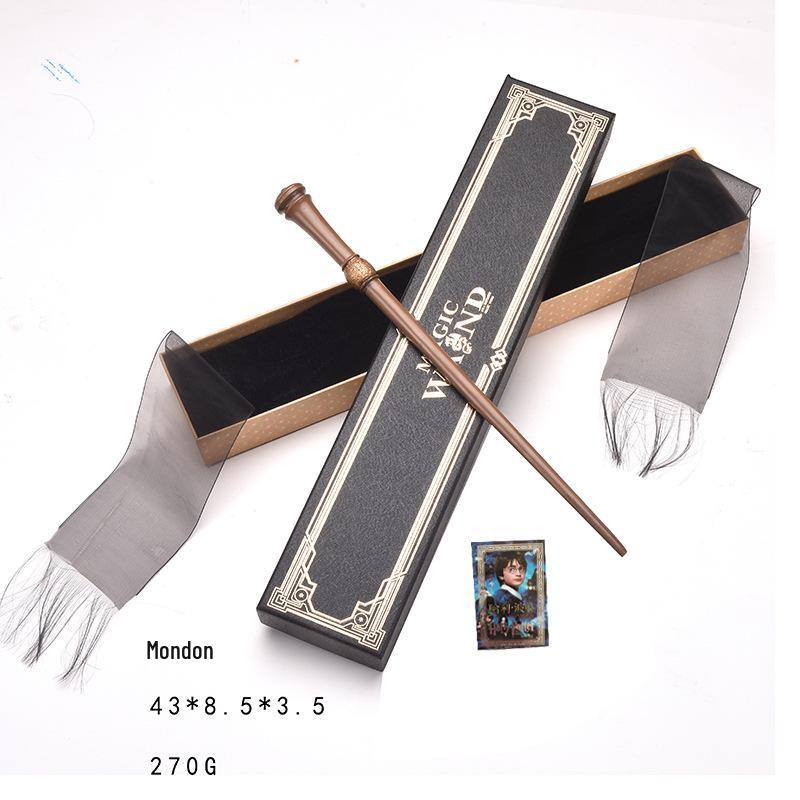Exquisite Harry Potter Magic Wands: Hermione, Harry, Stainless Steel Core, Gift Box Included