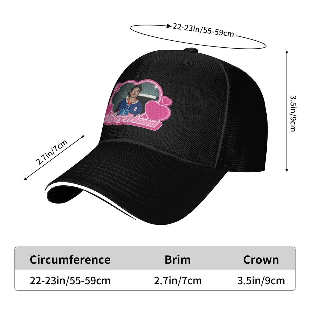 Shane Hollander Boyfriend Heated Rivalry Baseball Cap y2k Cool Men Trucker Hat Dropshipping Design Running Hippie Baseball Caps