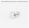 19mm Dustproof Metal Button Switch with Light, Self-Reset, Self-Lock, Small Round Momentary Start Power Button