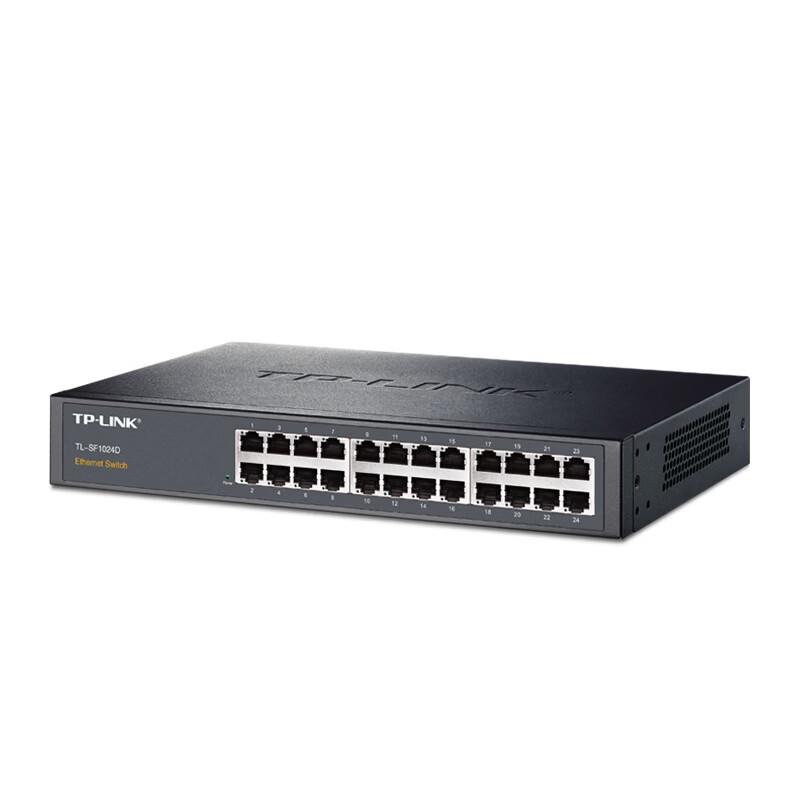 TP-LINK TL-SF1024D 24-Port 100Mbps Unmanaged Ethernet Switch