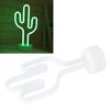 Desert Plant Neon Night Light Battery Operated LED Neon Lamp Portable Sign Light  Living Room