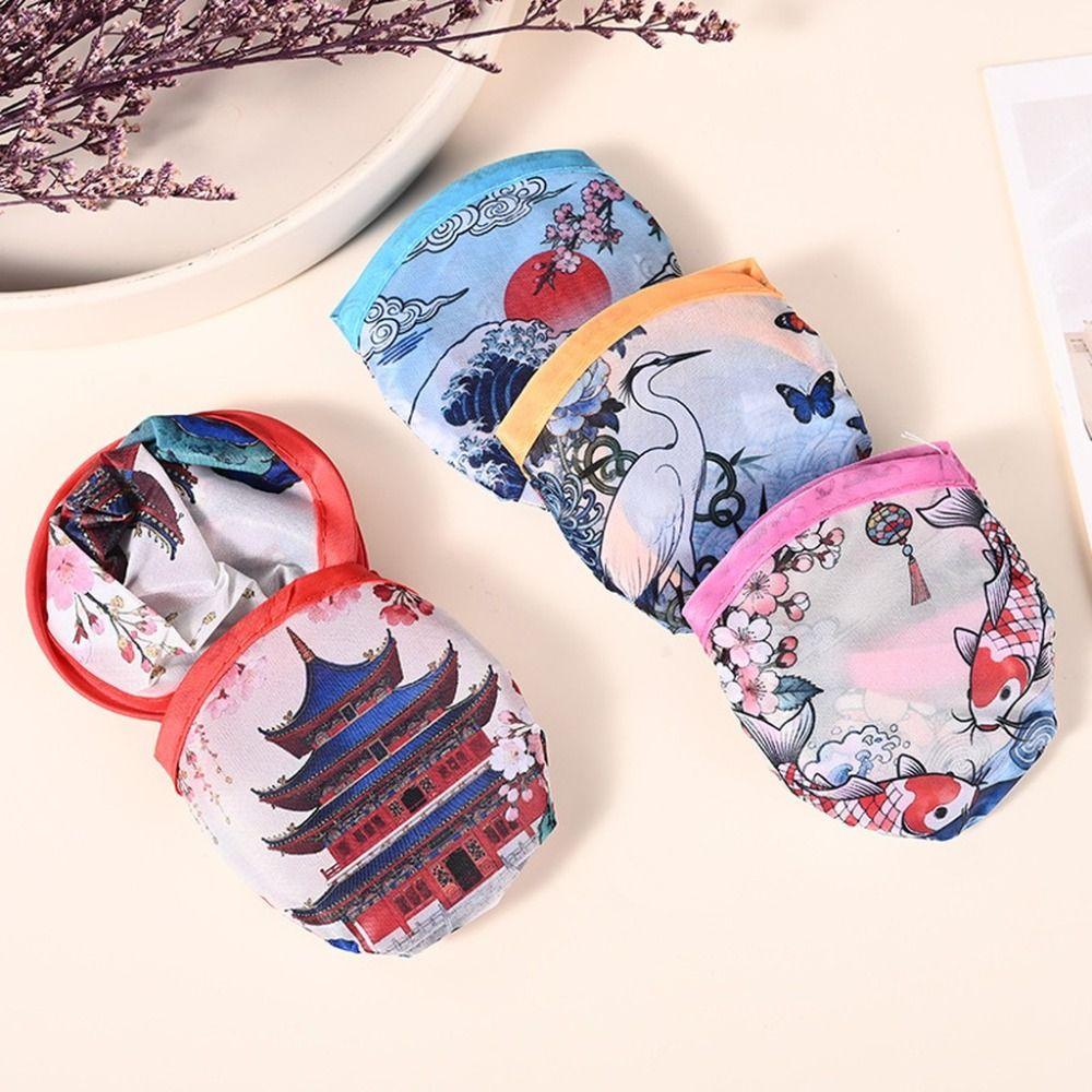 Polyester Portable Cooling Fan Summer Round Handheld Fan New Foldable Hand Fan Outdoor Activities