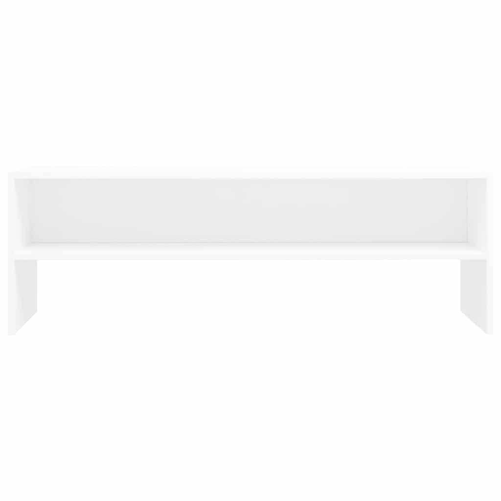 TV Cabinet White 120 x 40 x 40 cm Particleboard